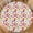 Colorful, variant on Christmas Round Fitted Tablecloth Best for 40"-44" Xmas Snowman Table Cloth Elastic Edge Round Water-Resistant Washable Red House Table Cover for Party Picnic Camping Outdoor Indoor Decor