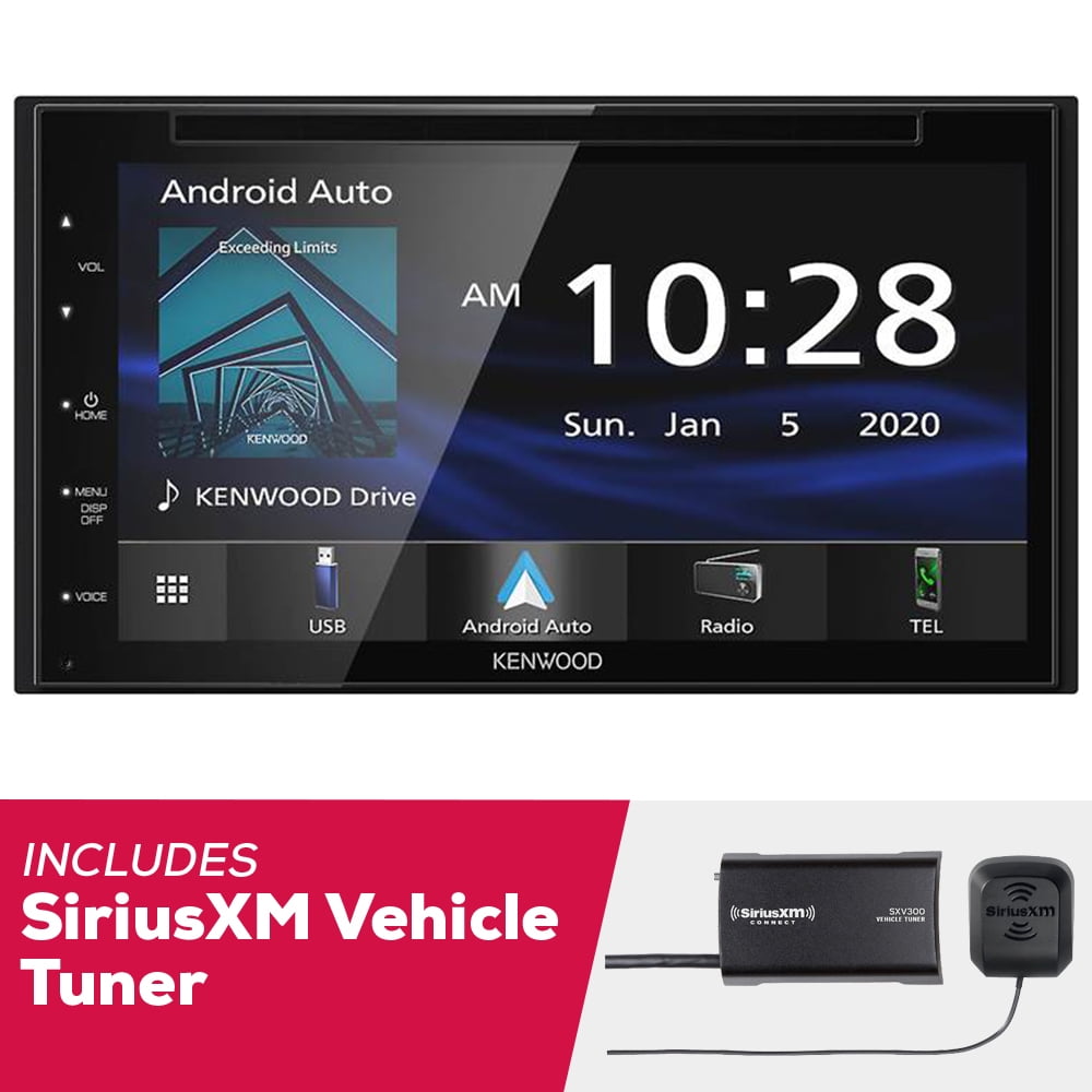Kenwood DDX5707S 6.8 Digital Media Receiver with Apple CarPlay and Android Auto 