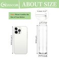 thumbnail image 2 of Vase Glasseam, cilindro de vidrio transparente de 15 cm, juego de 12 unidades, para centro de mesa, 2 of 7