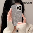 thumbnail image 1 of Funda de teléfono de lujo con diseño de galletas para iPhone, bonitas fundas de silicona plateadas, funda de moda para iPhone 14 11 12 13 Pro Max 256 zhangmengya LED, 1 of 1
