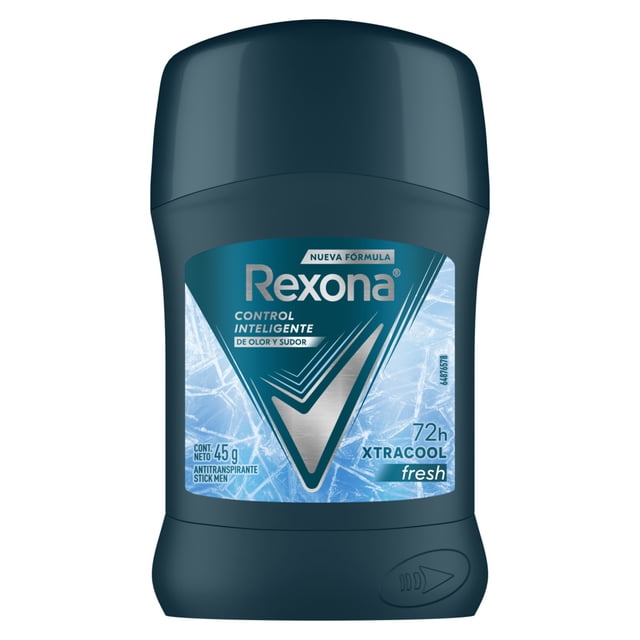 Antitranspirante Rexona xtra cool en barra para caballero 45 g