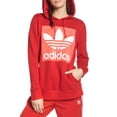 thumbnail image 4 of Adidas Women's Trefoil Hoodie Red Size XS, 4 of 6