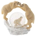 thumbnail image 3 of White Polar Bear Family Figurine 45MM Glitter Water Globe Decoration, 3 of 3