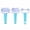 Blue, variant on Circle Cookie Cutter Rolling Tool for Diy Baking Decorating Sweet Pastries, Round Cookie Cutter for Dough Biscuits Mini Pizzas