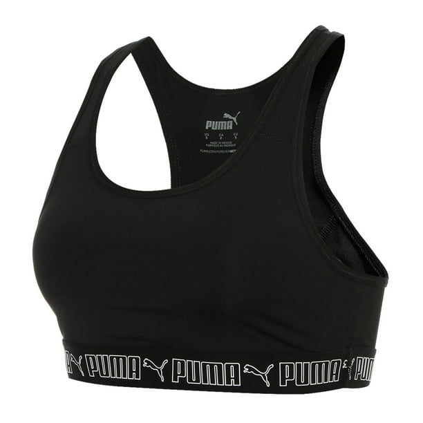 Top Puma Mid Impact para Mujer 521114-01 negro XS