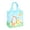 Blue, variant on Blue Non Woven Gift Bag with Handle, Reusable Happy Bunny Bags for Easter Eggs Treats Party Favors Holiday Decor 8.6X9X4.3 Inch