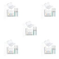 thumbnail image 1 of kurtrusly Wide Application Alloy Punch Needle Set For Various Stitching Needs Wood Stitching Punch Round Edge Type D 5Set, 1 of 1
