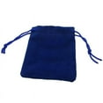 thumbnail image 5 of 50 Pieces Blue Velvet Drawstring Jewelry Storage Bags Gift Bags 5x7cm, 5 of 6