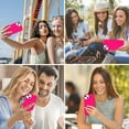 thumbnail image 6 of iPhone 13 Case, iPhone 13 Phone Case Liquid Silicone Soft Gel Rubber Slim Fit Cover with Microfiber Lining Shockproof Protective Phone Cases for iPhone 13 6.1 inch, Hot Pink, 6 of 15