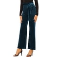thumbnail image 3 of Seyurigaoka Daily Women Juniors Sports Pants, Plus Size Elastic Solid Color High Waist Waist Belt, 3 of 5