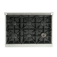thumbnail image 3 of 36 in. 5.2 cu. ft. Gas Range with Convection Oven in Stainless Steel, 3 of 11