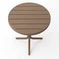 thumbnail image 4 of Mesa Redonda de Exterior de PVC Tipo Bistró para Jardín, Terraza y Cafetería – EKE Life Home, 4 of 5