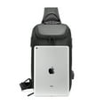 thumbnail image 2 of Titan Move Sling – Sac Bandoulière Sécurisé avec Serrure à Mot de Passe et Port de Chargement USB pour Voyage (Noir), 2 of 4