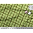 thumbnail image 2 of Soimoi Poly Georgette Fabric Check Check Printed Fabric 1 Yard 42 Inch Wide, 2 of 3