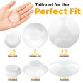 thumbnail image 2 of Juego de 4 protectores de pared Ducki White, 2 of 9