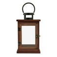 thumbnail image 3 of Weddingstar Large Square Decorative Wooden Hanging Lantern - Natural, 3 of 3