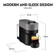 thumbnail image 4 of Nespresso VertuoPOP Dark Gray Coffee and Espresso Maker by Breville, 4 of 15