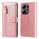 thumbnail image 5 of Estuche de Cuero PU con Cierre para Xiaomi Poco M6 Pro 4G , Funda Protectora con Billetera y Correa, 5 of 6