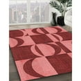 thumbnail image 3 of Ahgly Company Machine Washable Indoor Rectangle Transitional Red Area Rugs, 4' x 6', 3 of 7