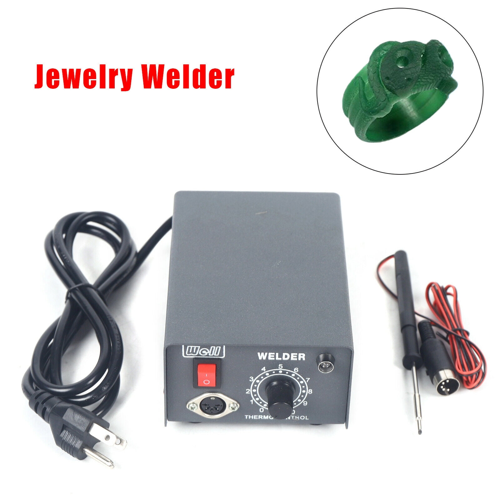 Jewelry Tool Deluxe Wax Welder & Jewelry Stone Gold Welding Machine DC0~15V 0.5A