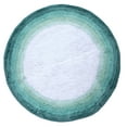thumbnail image 5 of Better Trends Chic Round Bath Mat, 30" Diameter, 100% Cotton Non Slip Bathroom Rug, Water Absorbent, Machine Washable, (Turquoise) Torrent Collection, 5 of 6