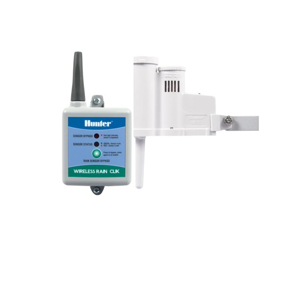 Sensor de lluvia inalámbrico Hunter Rain Clik WRCLIK con Freeze Shutoff