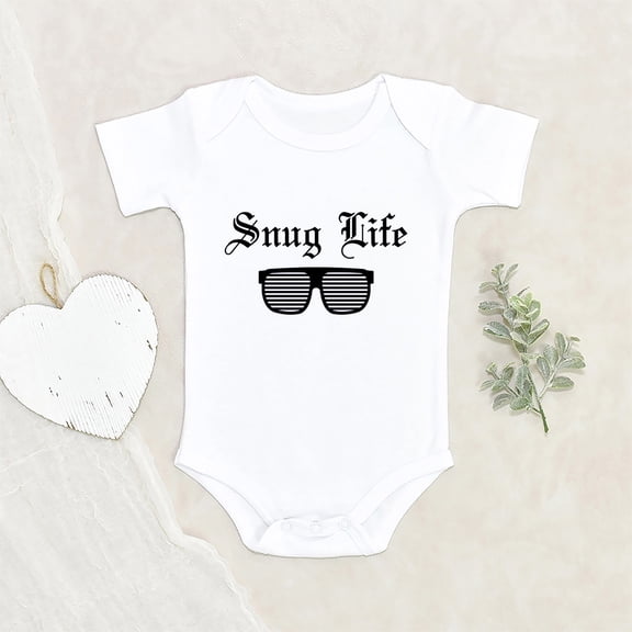 Newbabywishes - Funny Snug Sayings Baby Clothes for Boys and Girls - Newborn Baby Clothing
