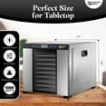 thumbnail image 2 of Magic Mill Pro Food Dehydrator Machine with Timer, Temperature Control & 11 Stainless Steel Trays, 2 of 8