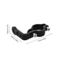 thumbnail image 2 of unbranded 1Jgo Montura Para Faro Auxiliar De Motocicleta Con Abrazadera Resistente Y Compatible Con Scooters, 2 of 6
