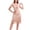 Pink, variant on Womens Vintage Inspired Fringe Dress with Sheer Short Sleeves and Beaded Geometric Detail, Flapper Style Party Dress for Dance and Costume Events
