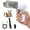 White, variant on Guinea Pig Handheld Vacuum Cleaner Cage, Guinea Pig cage Cleaner, Rabbit Poop Vacuum, for Lightweight Cleanup of Guinea Pig, Rabbit, Hamster, Chinchilla, Reptile, Bird（Black）