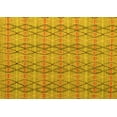 thumbnail image 1 of Ahgly Company Machine Washable Indoor Rectangle Abstract Yellow Modern Area Rugs, 3' x 5', 1 of 4