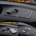thumbnail image 1 of Almohadilla antideslizante para tablero de coche, para llaveros de teléfono celular, soporte para gafas de sol, nueva alfombrilla hecha a mano con diamantes de imitación de cristal para navegación, te, 1 of 5