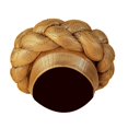 thumbnail image 1 of Turbante jinwen gorro oro turbante africano, 1 of 5