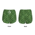 thumbnail image 3 of Balery Cactus 3 Pantalones cortos deportivos para mujer con forro y dos bolsillos, elásticos, para entrenamiento, gimnasio, yoga-Large, 3 of 7