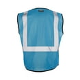 thumbnail image 2 of Kishigo - EV Series Enhanced Visibility Non-ANSI Vest - B120-131 - Electric Blue, 2 of 2