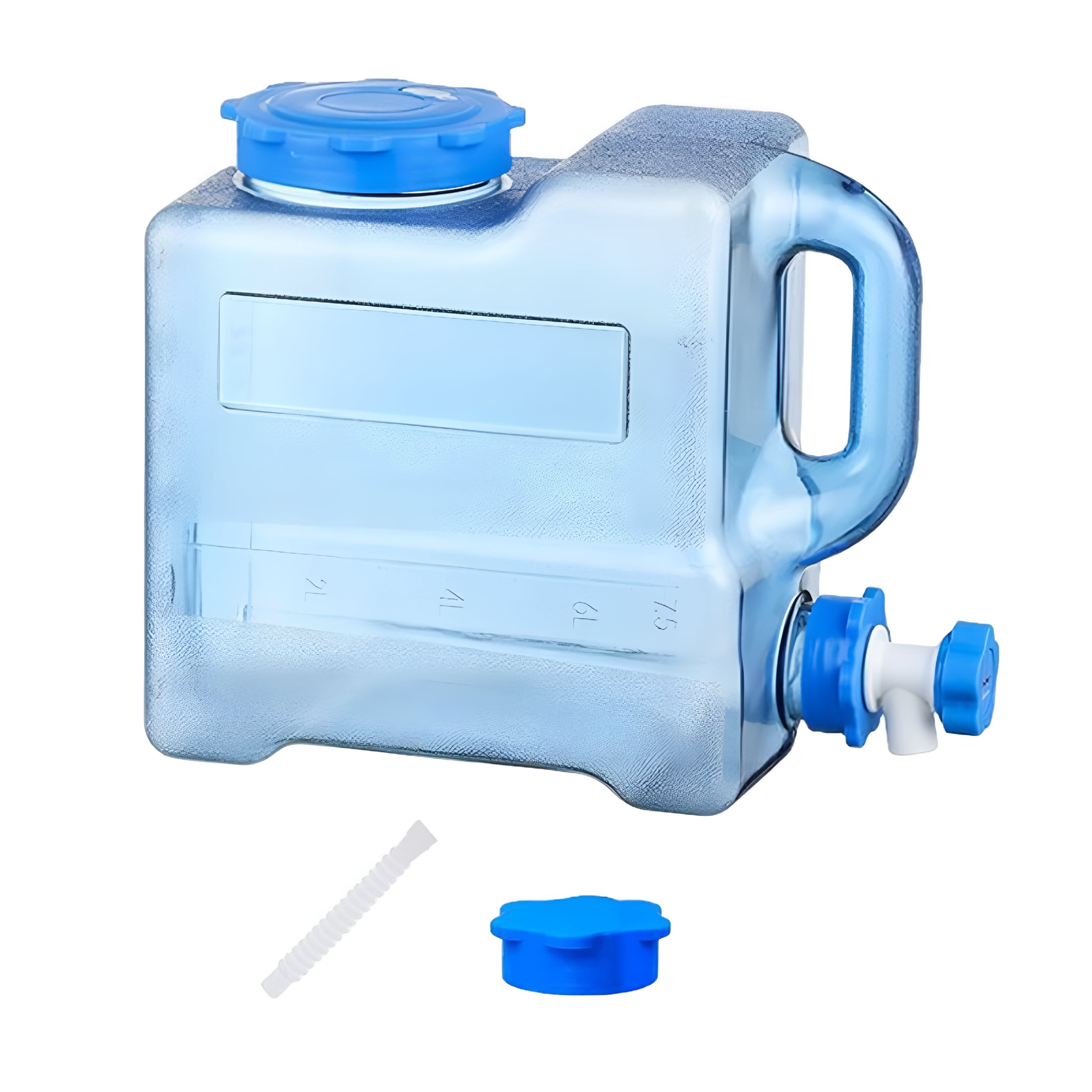 ACDANC 2026 New Camping Water Container with Faucet No Leakage Large Water Storage Jug Water Carrier for Rv Handwashing Emergency Backpacking 7.5L