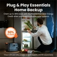 thumbnail image 3 of Jackery HomePower 3000 Portable Power Station, Essential 3070Wh Home Backup with 3600W (Surge 7200W) Output for Power Outage, Emergencies, and RV Use, 3 of 6
