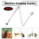 thumbnail image 1 of Xihbxyly Solo Productos Fabricados En Estados Unidos Alimentador Colgante Brocheta de Fruta, Verdura Pollo de Acero Inoxidable para Gallinas, 1 of 5