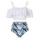 thumbnail image 2 of S, trajes de baño con control de abdomen para mujer, hombros descubiertos, 2 of 4