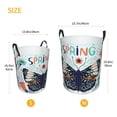 thumbnail image 5 of XMXT Collapsible Laundry Basket, Spring Butterfly Prints Waterproof Laundry Hampers Storage Baskets Dirty Clothes Hamper, 62L, 5 of 8