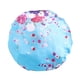 thumbnail image 1 of Qarigey Gorro para dormir para mujer, banda ancha elástica de satén, calentador para el cuero cabelludo, herramientas de belleza para la Sombreros lago azul flor M（56-58cm）, 1 of 6