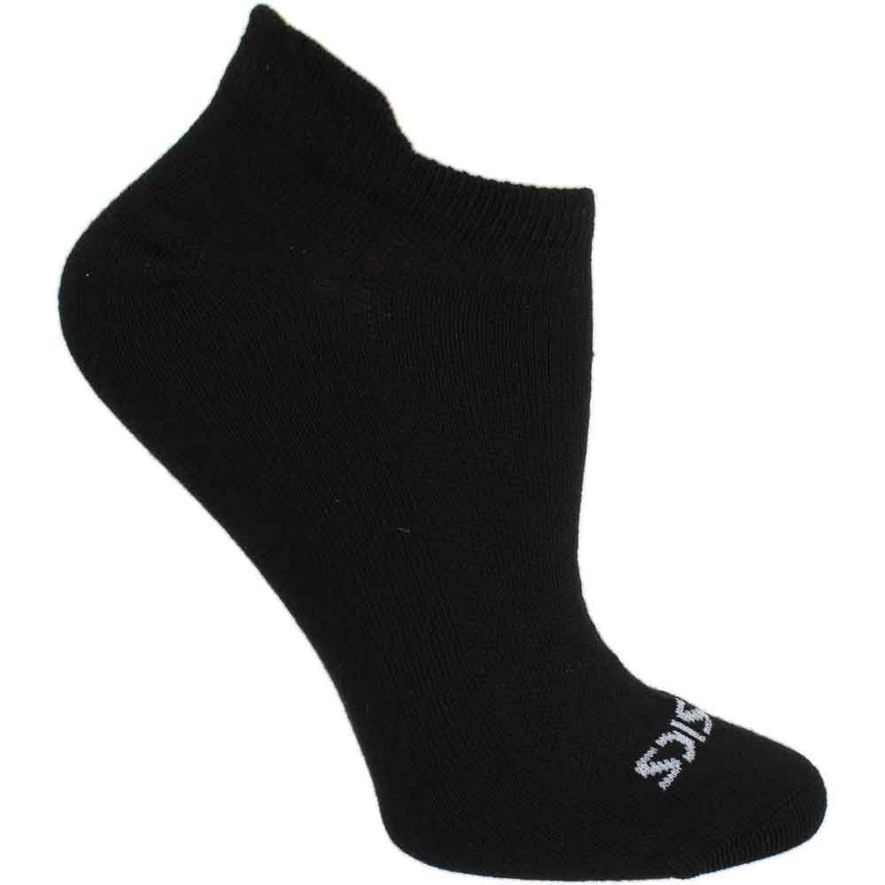 ASICS Asics Womens Xlt Low Cut Athletic Socks Socks Black L