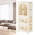 thumbnail image 3 of Armoire en Plastique Portable Armoire en Plastique Placard en Plastique Armoire en Plastique Armoire de Rangement en Plastique Armoires Pliantes Installation Gratuite Armoire Courte, 3 of 7