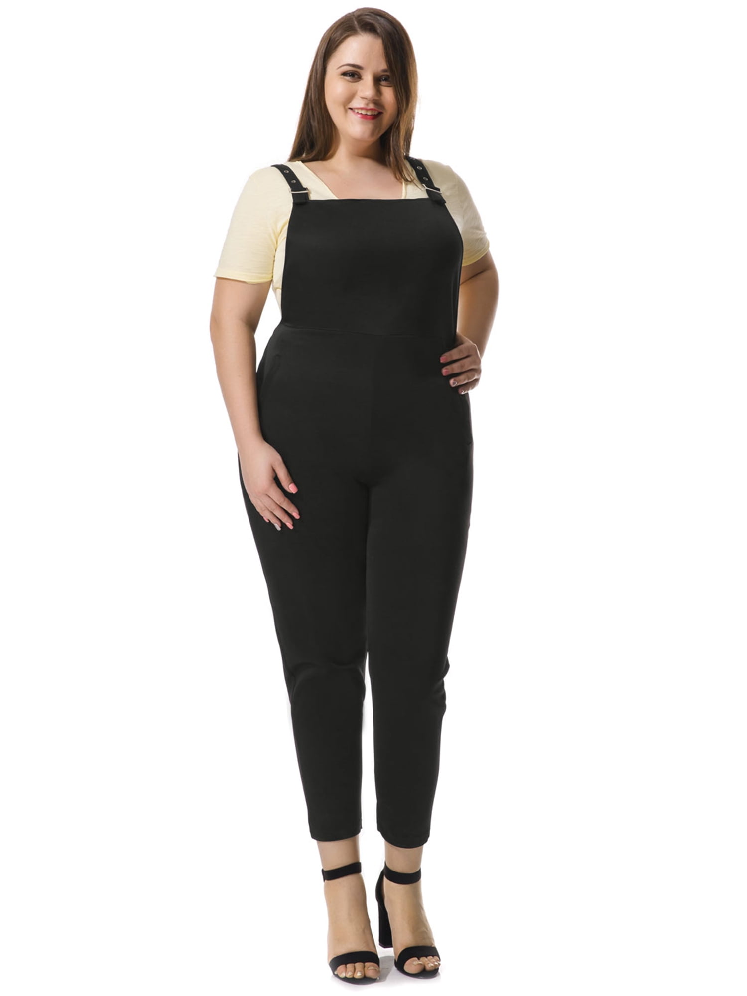 plus size pinafore