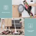 thumbnail image 6 of Pioneer Flower Floral Print Pattern Kitchen Rugs Sets Of 3,Kitchen Runner Rugs Non Skid Washable,Decorative Kitchen Floor Mats for Kitchen,Sink,Laundry,17"x30"+ 17"x47" + 17"x59", 6 of 6