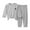 Gray, variant on Kids Sets Modal Crewneck Pretty Printed Sweatshirts and Pant Homewear 2 Piece Sets for Boys Girls,4 Years