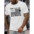 thumbnail image 1 of T-Shirt de Mode d'Été pour Hommes avec Imprimé Graphique Unique - Col Rond Décontracté, Manches Courtes, Lavable en Machine, T-shirts Fête des Pères, Fête des Mères, Nouvel An, Festival de Printemps, Saint-Valentin, Independent, 1 of 7