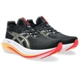 thumbnail image 3 of Zapatilla de running ASICS Gel-Nimbus 27 para hombre, negro/caqui, talla 12.5 (Colombia), 3 of 9