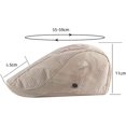 thumbnail image 4 of Sombrero de Malla de Verano para Hombres y Mujeres, Boinas, Boina para Hombre, Transpirable, Gorra Plana de Verano para Hombre, Gorra Plana Vintage para Hombre, 4 of 5